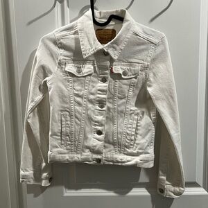 Levi's Kids White Denim Jacket